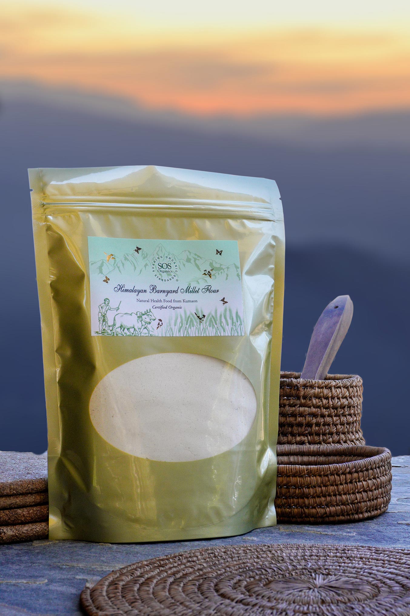 Madhira Barnyard Millet Flourprotein rich SOS Organics