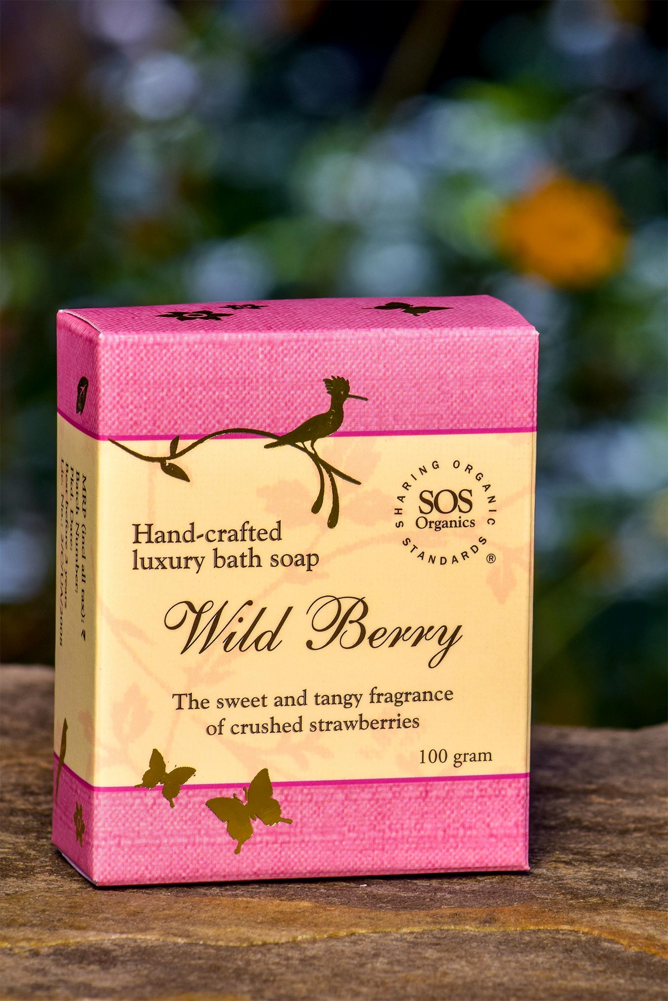 Wild Berry Luxury Soap sweetberries SOS Organics