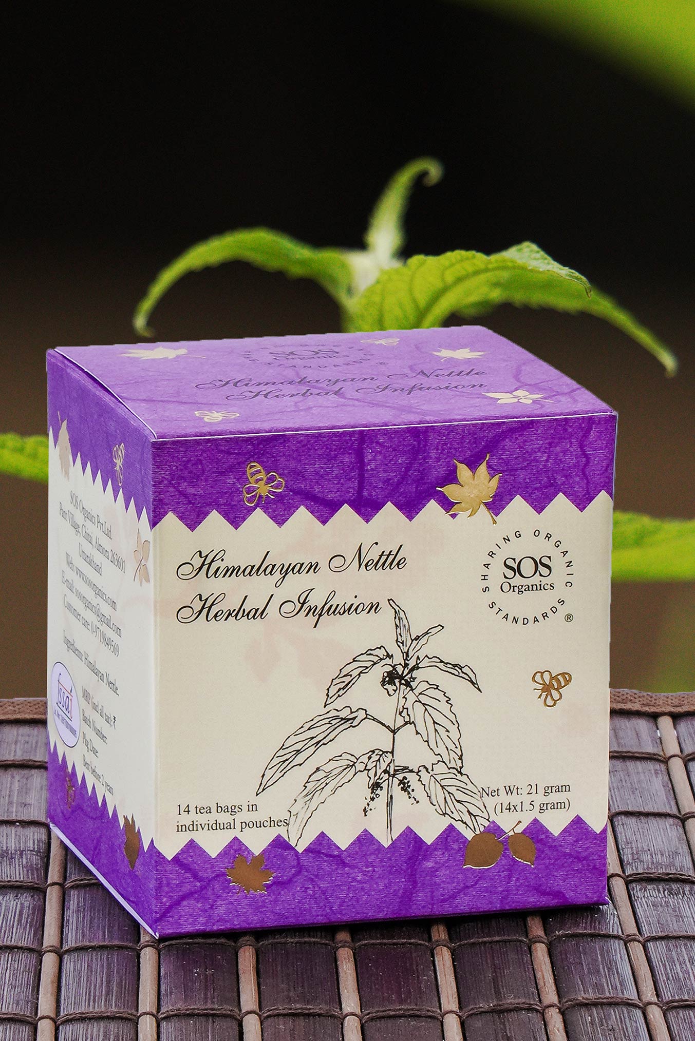 Himalayan Nettle Herbal Infusion Natural Wellness Elixir